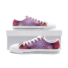 Load image into Gallery viewer, Peach Poppy Unisex Canvas Shoes