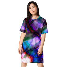 Load image into Gallery viewer, Rose of Sharon T-shirt dress