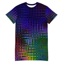 Load image into Gallery viewer, Wave T-shirt dress