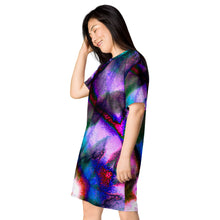 Load image into Gallery viewer, Rose of Sharon T-shirt dress