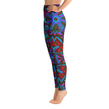 Load image into Gallery viewer, Winter Greens Yoga Leggings