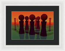 Load image into Gallery viewer, All the Lonely People - Framed Print