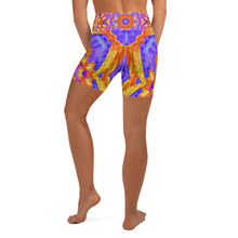 Load image into Gallery viewer, Coral Yoga Shorts