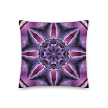 Load image into Gallery viewer, Pink Flo Mandala Pillow