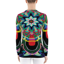 Load image into Gallery viewer, Red Petals Women&#39;s Rash Guard
