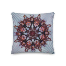 Load image into Gallery viewer, Flower Swirls Mandala Pillow