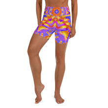 Load image into Gallery viewer, Coral Yoga Shorts