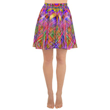 Load image into Gallery viewer, Flair Swirl Skater Skirt