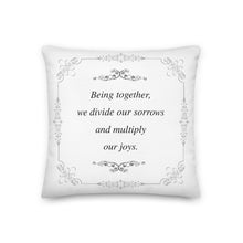 Load image into Gallery viewer, Being Together Meditation Pillow