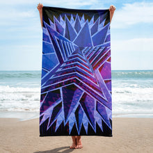 Load image into Gallery viewer, Blue Star Towel