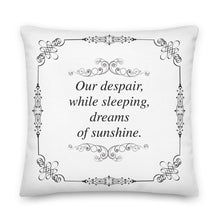 Load image into Gallery viewer, Dreams of Sunshine Meditation Pillow