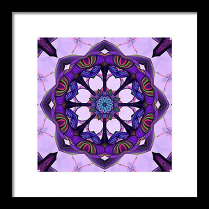 Octo Flower - Framed Print