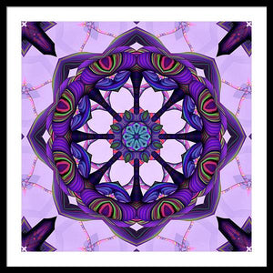 Octo Flower - Framed Print