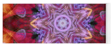 Load image into Gallery viewer, Peach Poppy Mandala - Yoga Mat