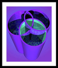 Load image into Gallery viewer, Purple Trinity - Framed Print