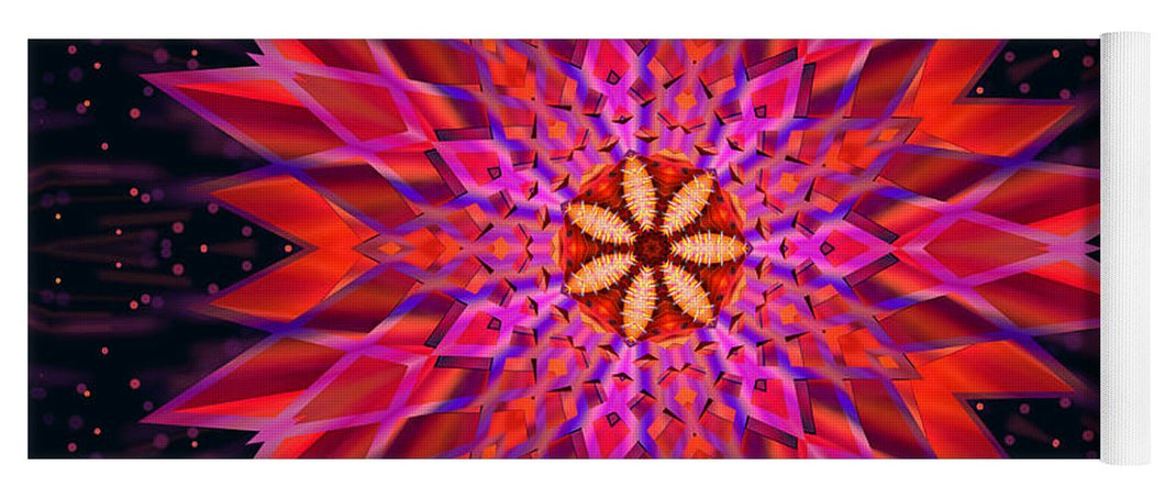 Quantum Star Flower - Yoga Mat